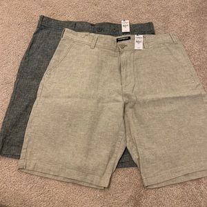 Express linen shorts